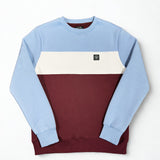 Three-Stroke Oswald Crew Sweatshirt - Skyblue