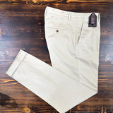 FILETTO Pantalone Chino in Cotone - Sand
