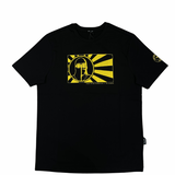 Three-Stroke x MU Archive Warflag T-Shirt - Black