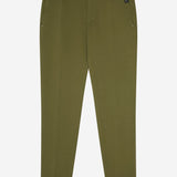 AT.P.CO Pantaloni Chino in Gabardina - Khaki Green