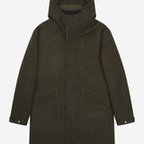 AT.P.CO Calix Wool Coat - Khaki Green