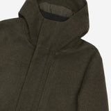 AT.P.CO Calix Wool Coat - Khaki Green