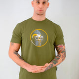 Three-Stroke x MU Archive Cheeky T-Shirt - Moss Green