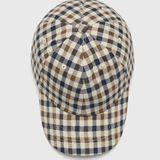 Aquascutum Active Logo Check Baseball Cap