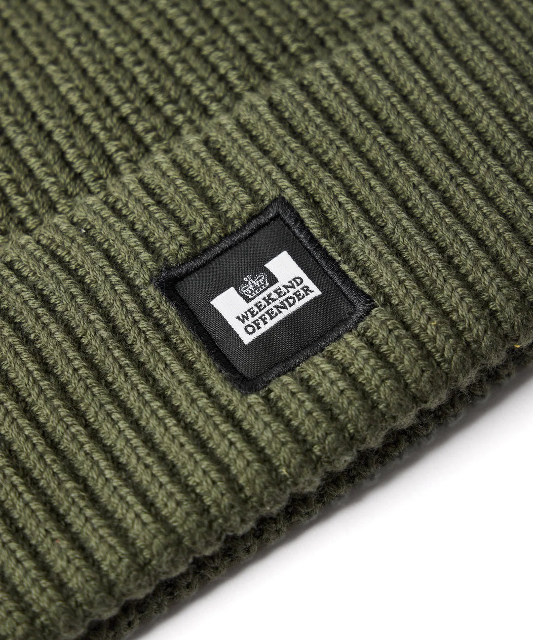 Weekend Offender Kettama Rib Beanie - Black Forest