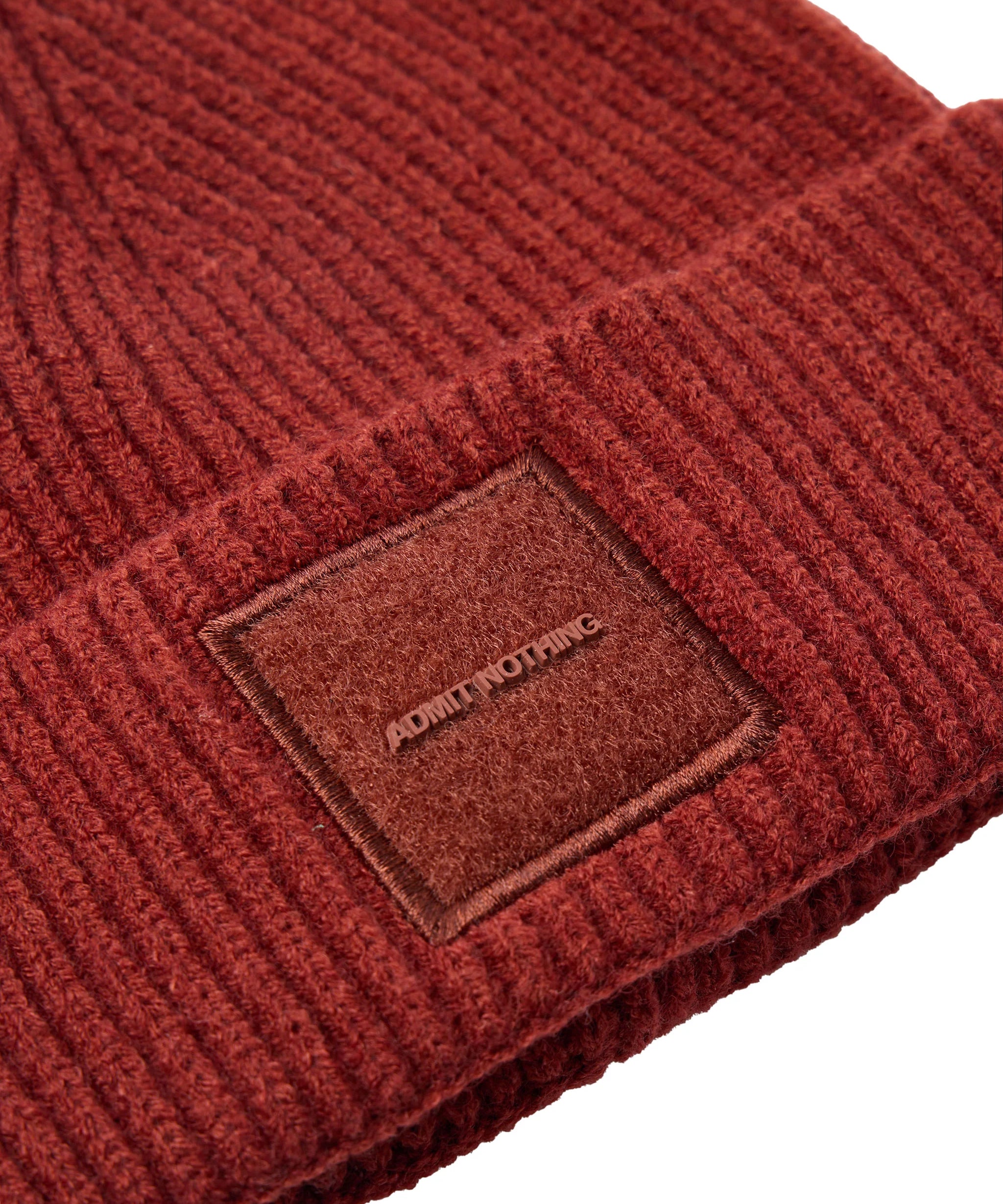 Weekend Offender Palmyra Rib Beanie - Brick