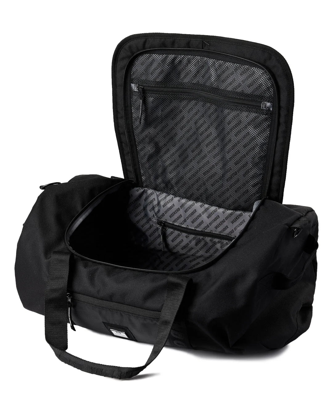 Weekend Offender Ripstop Roll Bag - Black