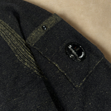 C.P. Company Polo Collar Fleece Knit - Capers