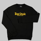 Three-Stroke The Classic Sweatshirt - Black