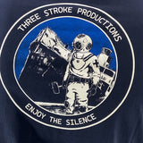 Three-Stroke Enjoy the Silence T-Shirt - Navy