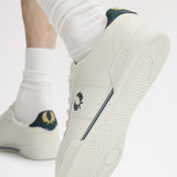 Fred Perry B722 Leather Shoes - Porcelain