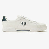 Fred Perry B722 Leather Shoes - Porcelain