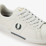 Fred Perry B722 Leather Shoes - Porcelain