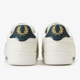Fred Perry B722 Leather Shoes - Porcelain