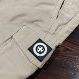 Three-Stroke Combat Shorts - Stone