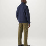 BELSTAFF Quarter Zip Sweatshirt - Dark Ink