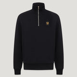 BELSTAFF Quarter Zip Sweatshirt - Black