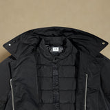 C.P. Company Micro Kei Hooded Lens Coat - Black