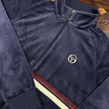 Sergio Tacchini Dallas 24 Track Top - Navy/Fig