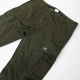 C.P. Company Stretch Sateen Ergonomic Cargo Pants - Ivy Green
