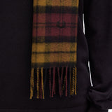Fred Perry Lambswool Tartan Scarf - Shadedstone