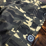 Three-Stroke Combat Camo Cargo Shorts - Jungle