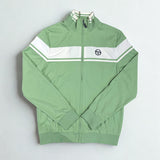 Sergio Tacchini Damarindo Track Top - Quiet Green/Gardenia