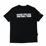 Three-Stroke x MU Archive Support T-Shirt - Black