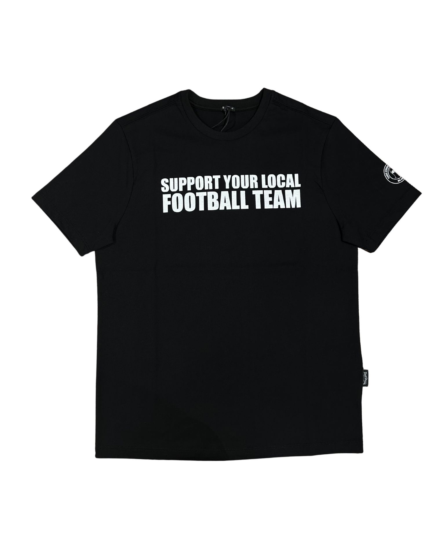 Three-Stroke x MU Archive Support T-Shirt - Black