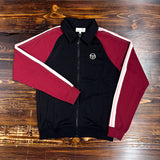 Sergio Tacchini Renshaw Track Top - Black/Gardenia