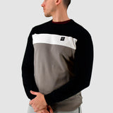 Three-Stroke Oswald Sweatshirt - Black/White/Iron