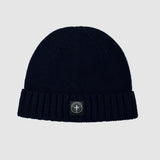 Three-Stroke Seawolf Beanie - Navy