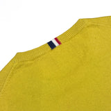 U.S. Polo Assn. Maglioncino Girocollo Cotone e Cashmere - Yellow
