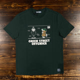 Andy Capp Green Street T-Shirt - Green