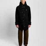 Lyle & Scott Duffle Coat - Jet Black