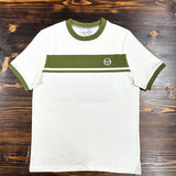 Sergio Tacchini Masters Tee - Gardenia/Sphagnum