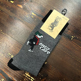 Andy Capp Socks - Grey