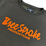 Three-Stroke The Classic Sweatshirt - Army Green