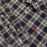 U.S. Polo Assn. Luan Tartan Shirt - Grey/Navy