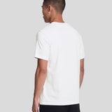 Lyle & Scott Contrast Pocket T-Shirt - White/Black