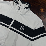 Sergio Tacchini Damarindo Track Top - Glacier Grey/Black
