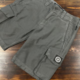 Three-Stroke Combat Shorts - Grey