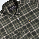 Lyle & Scott Tonal Check Shirt - Deep Depths