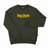 Three-Stroke The Classic Sweatshirt - Olive