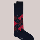 IN THE BOX Argyle Socks - Blue/Red