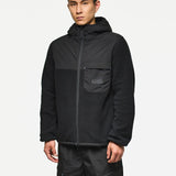 Weekend Offender Frusciante Polar Fleece Hoodie - Black