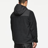 Weekend Offender Frusciante Polar Fleece Hoodie - Black