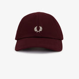 Fred Perry Pique Classic Cap - Bordeaux