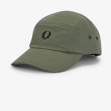 Fred Perry Five Panel Ripstop Cap - LW Green