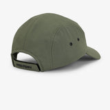 Fred Perry Five Panel Ripstop Cap - LW Green